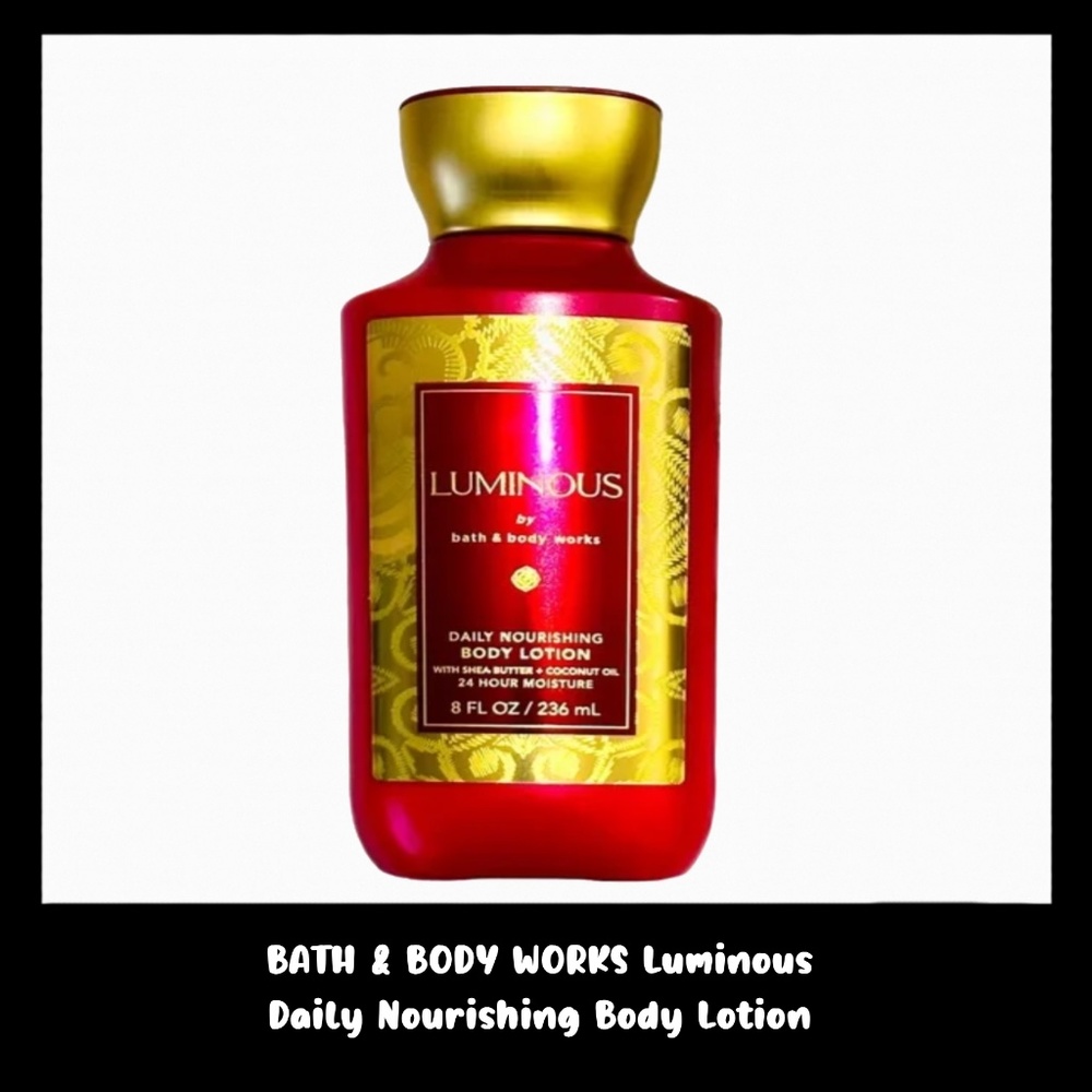 BATH & BODY WORKS Luminous 8.0 Fluid Ounces Daily Nourishing Body Lotion